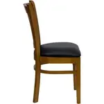 Flash Furniture XU-DGW0008VRT-CHY-BLKV-GG Chair, Side, Indoor