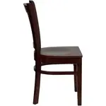 Flash Furniture XU-DGW0008VRT-MAH-GG Chair, Side, Indoor