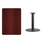 Flash Furniture XU-MAHTB-3042-TR24-GG Table, Indoor, Dining Height