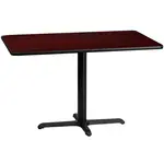 Flash Furniture XU-MAHTB-3048-T2230-GG Table, Indoor, Dining Height