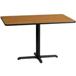 Flash Furniture XU-NATTB-3048-T2230-GG Table, Indoor, Dining Height