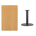 Flash Furniture XU-NATTB-3048-TR24-GG Table, Indoor, Dining Height