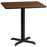 Flash Furniture XU-WALTB-2430-T2222-GG Table, Indoor, Dining Height
