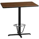 Flash Furniture XU-WALTB-3042-T2230B-3CFR-GG Table Top, Laminate