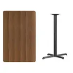 Flash Furniture XU-WALTB-3048-T2230B-GG Table, Indoor, Bar Height