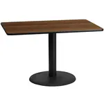 Flash Furniture XU-WALTB-3048-TR24-GG Table, Indoor, Dining Height