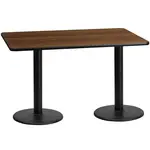 Flash Furniture XU-WALTB-3060-TR18-GG Table, Indoor, Dining Height