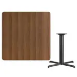 Flash Furniture XU-WALTB-4242-T3333-GG Table, Indoor, Dining Height