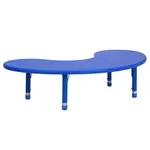 Flash Furniture YU-YCX-004-2-MOON-TBL-BLUE-GG Table, Indoor, Activity