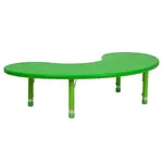 Flash Furniture YU-YCX-004-2-MOON-TBL-GREEN-GG Table, Indoor, Activity