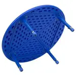 Flash Furniture YU-YCX-005-2-ROUND-TBL-BLUE-GG Table, Indoor, Activity
