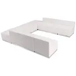 Flash Furniture ZB-803-710-SET-WH-GG Sofa Seating, Indoor