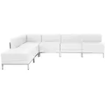 Flash Furniture ZB-IMAG-SECT-SET10-WH-GG Sofa Seating, Indoor