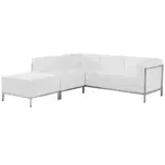 Flash Furniture ZB-IMAG-SECT-SET9-WH-GG Sofa Seating, Indoor