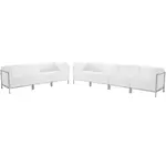 Flash Furniture ZB-IMAG-SET17-WH-GG Sofa Seating, Indoor