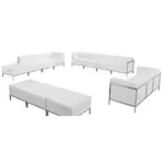 Flash Furniture ZB-IMAG-SET21-WH-GG Sofa Seating, Indoor