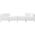 Flash Furniture ZB-IMAG-SET7-WH-GG Sofa Seating, Indoor