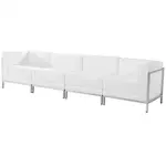 Flash Furniture ZB-IMAG-SET8-WH-GG Sofa Seating, Indoor