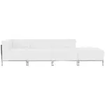Flash Furniture ZB-IMAG-SET9-WH-GG Sofa Seating, Indoor