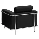 Flash Furniture ZB-LESLEY-8090-CHAIR-BK-GG Chair, Lounge, Indoor