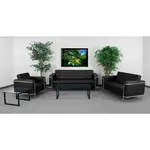 Flash Furniture ZB-LESLEY-8090-SET-BK-GG Sofa Seating, Indoor