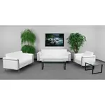 Flash Furniture ZB-LESLEY-8090-SET-WH-GG Sofa Seating, Indoor