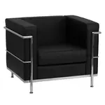 Flash Furniture ZB-REGAL-810-1-CHAIR-BK-GG Chair, Lounge, Indoor
