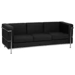 Flash Furniture ZB-REGAL-810-3-SOFA-BK-GG Sofa Seating, Indoor