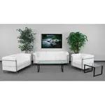 Flash Furniture ZB-REGAL-810-SET-WH-GG Sofa Seating, Indoor