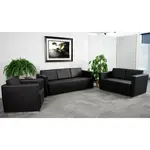 Flash Furniture ZB-TRINITY-8094-SET-BK-GG Sofa Seating, Indoor