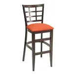 Florida Seating CON-03B GR1 Bar Stool, Indoor