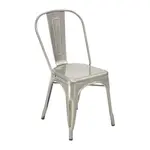 Florida Seating IND CHAIR GALVANIZED GR1 Chair, Side, Indoor