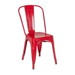 Florida Seating IND CHAIR RED Chair, Side, Indoor