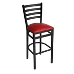 Florida Seating MET-05B GR1 Bar Stool, Indoor