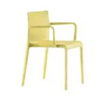 Florida Seating VOLT-A / YELLOW Chair, Armchair, Stacking, Outdoor
