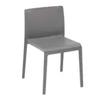 Florida Seating VOLT-S / GRAY Chair, Side, Stacking, Outdoor