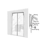 FMP 124-1280 Cooler Freezer Door, Flexible