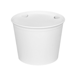 Food Bucket, 85 oz, White, Paperboard, (180/Case), Karat C-FB85W