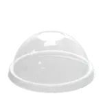 ARVESTA (DISPOSABLES) Food Container Dome Lid For 12oz, Pet (102mm) No Hole