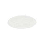 Food Container, 14 oz, White, Round, Microwavable, 150 per Case