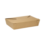 Food Container, #2, 54 fl oz., Kraft, Fold-To-Go, (200/Case) Karat FP-FTG54K