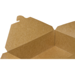 Food Container, #3, 76 fl oz., Kraft, Cardboard, Fold-To-Go, (200/Case) Karat FP-FTG76K