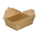 Food Container, #3, 76 fl oz., Kraft, Cardboard, Fold-To-Go, (200/Case) Karat FP-FTG76K