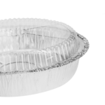 Food Container Dome Lid, 8" Round, Polystyrene Plastic, (500/Case) Karat AF-KDL08