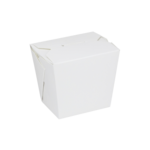 Food Pail, 16 oz, White, Paper, (450/Case), Karat FP-FP16W