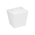 Food Pail, 26 oz, White, Paper, (450/Case), Karat FP-FP26W