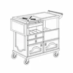 Forbes Industries 5658 Cart, Cooking