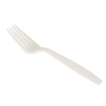 Fork, Heavyweight, White, Plastic, (1000/Case), Karat KE-U2020