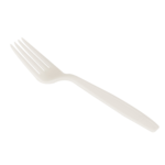 Fork, Heavyweight, White, Plastic, (100/Pack), Karat KE-U2020