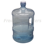 Water Bottle, 5 Gallon, Blue, Plastic, Fred 26 01182